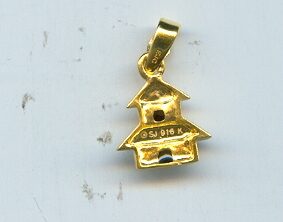 GOLD PENDENT CASTING EXCLUSIVE