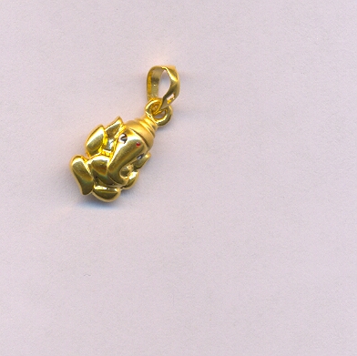 GOLD PENDENT CASTING EXCLUSIVE