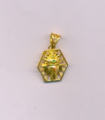 GOLD PENDENT CASTING EXCLUSIVE