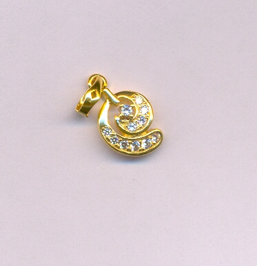GOLD PENDENT CASTING EXCLUSIVE
