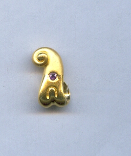 GOLD PENDENT CASTING EXCLUSIVE