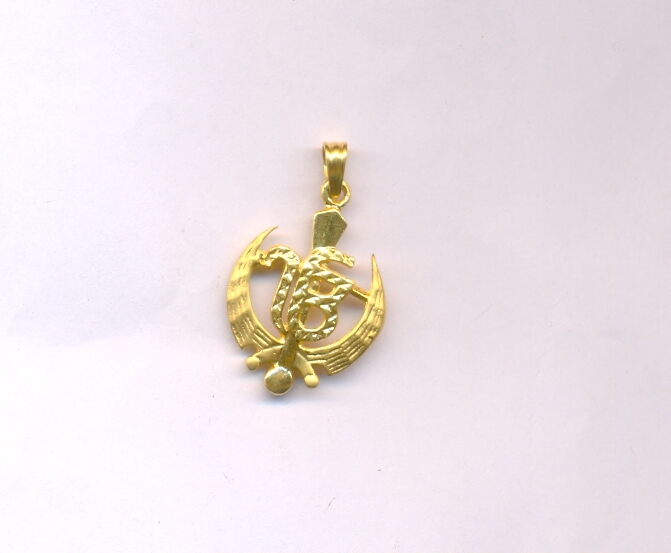 GOLD PENDENT CASTING EXCLUSIVE