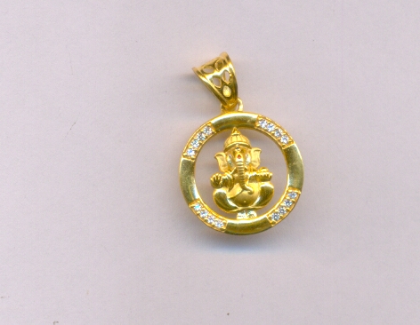 GOLD PENDENT CASTING EXCLUSIVE