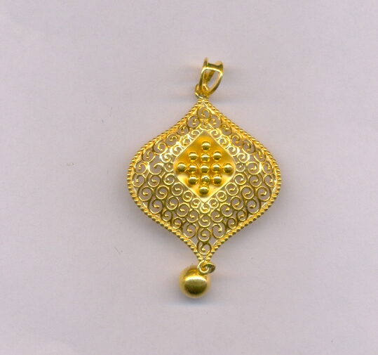 GOLD PENDENT CASTING EXCLUSIVE