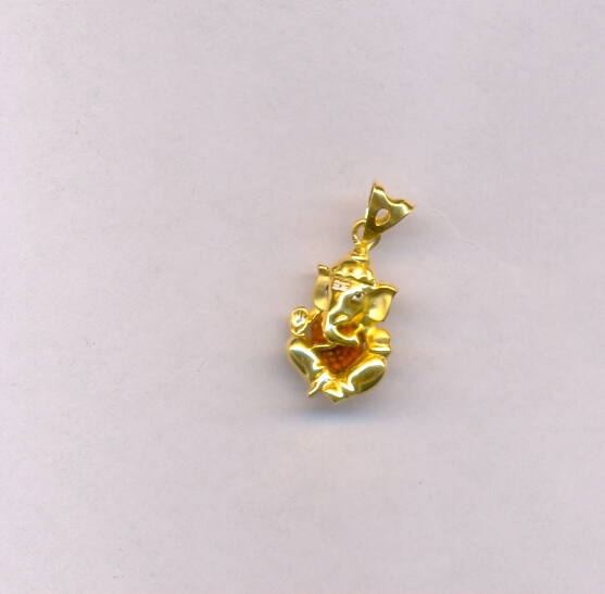 GOLD PENDENT CASTING EXCLUSIVE