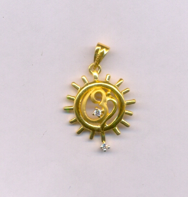 GOLD PENDENT CASTING EXCLUSIVE