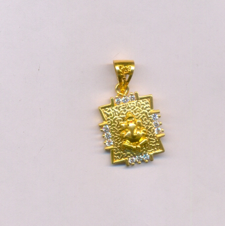 GOLD PENDENT CASTING EXCLUSIVE