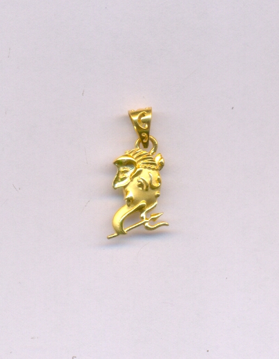 GOLD PENDENT CASTING EXCLUSIVE