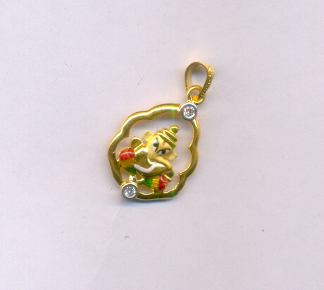 GOLD PENDENT CASTING EXCLUSIVE