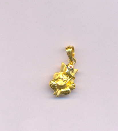 GOLD PENDENT CASTING EXCLUSIVE