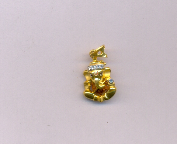 GOLD PENDENT CASTING EXCLUSIVE