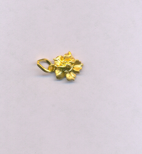 GOLD PENDENT CASTING EXCLUSIVE