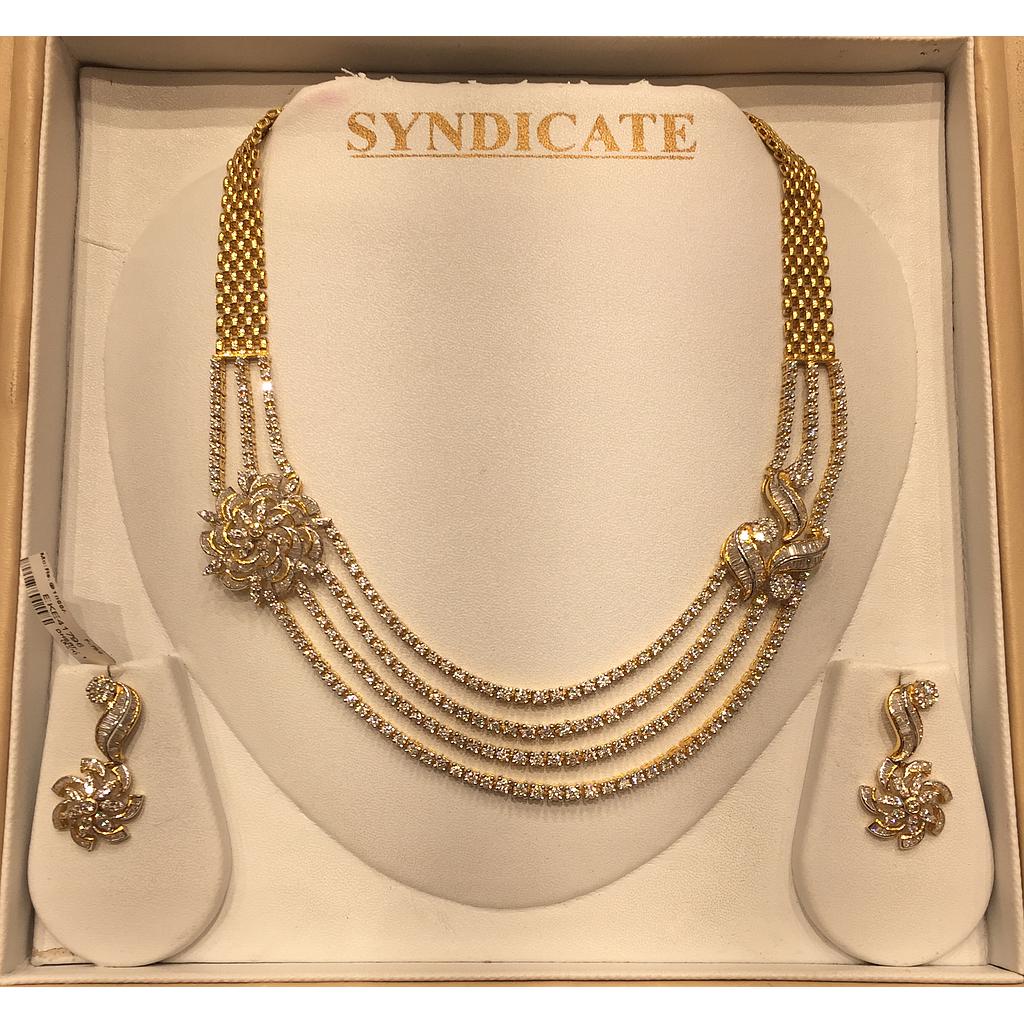 DIAMOND HALF SET ROUND FANCY