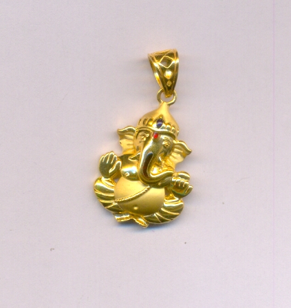 GOLD PENDENT CASTING EXCLUSIVE