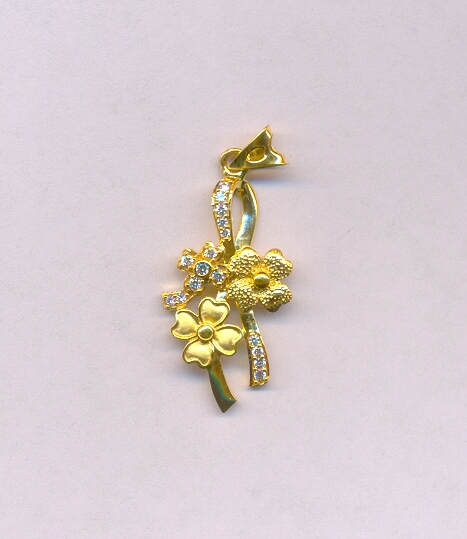 GOLD PENDENT CASTING EXCLUSIVE