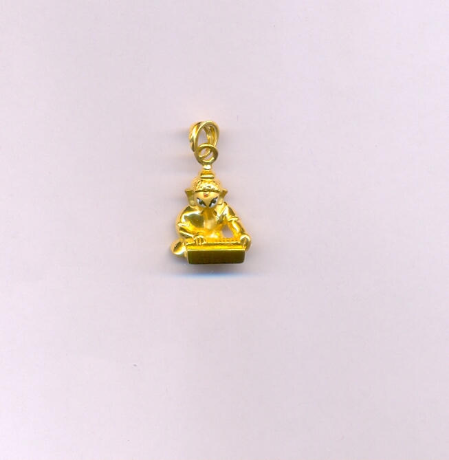 GOLD PENDENT CASTING EXCLUSIVE
