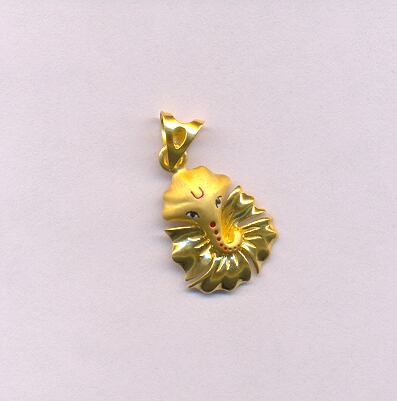 GOLD PENDENT CASTING EXCLUSIVE