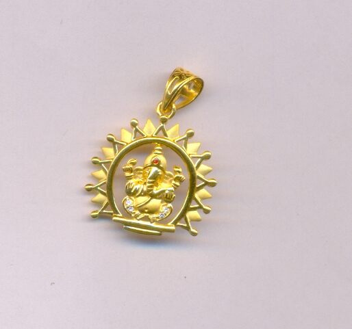 GOLD PENDENT CASTING EXCLUSIVE