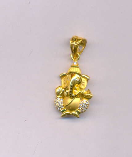 GOLD PENDENT CASTING EXCLUSIVE