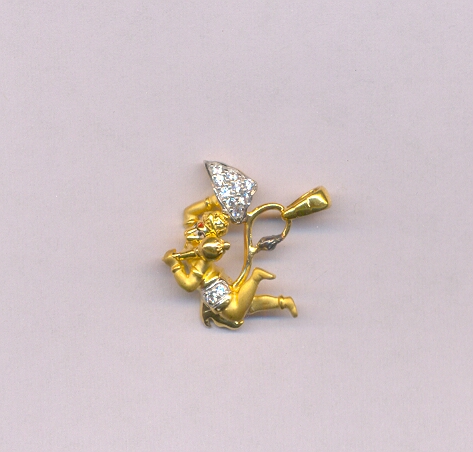 GOLD PENDENT CASTING EXCLUSIVE