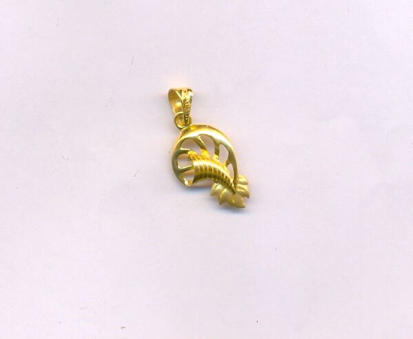GOLD PENDENT CASTING EXCLUSIVE