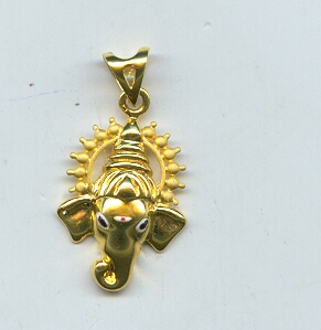 GOLD PENDENT CASTING EXCLUSIVE