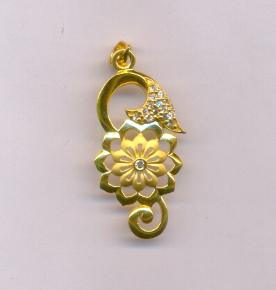 GOLD PENDENT CASTING EXCLUSIVE
