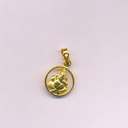 GOLD PENDENT CASTING EXCLUSIVE