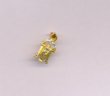 GOLD PENDENT CASTING EXCLUSIVE