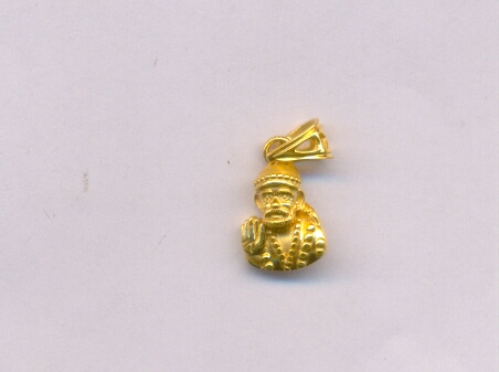 GOLD PENDENT CASTING EXCLUSIVE