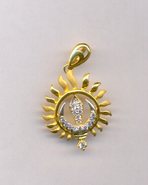 GOLD PENDENT CASTING EXCLUSIVE