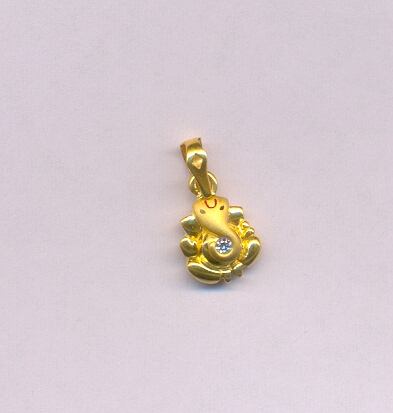 GOLD PENDENT CASTING EXCLUSIVE