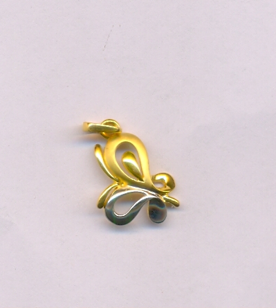 GOLD PENDENT CASTING EXCLUSIVE