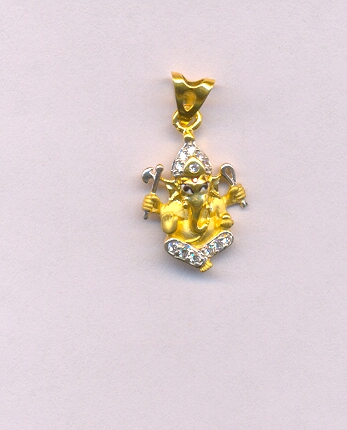 GOLD PENDENT CASTING EXCLUSIVE
