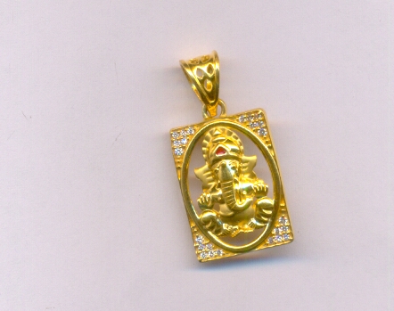 GOLD PENDENT CASTING EXCLUSIVE
