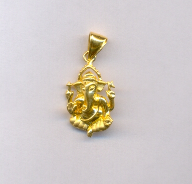 GOLD PENDENT CASTING FANCY