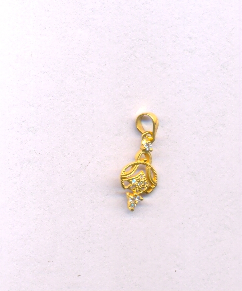 GOLD PENDENT CASTING FANCY