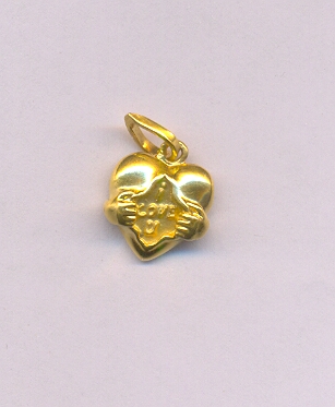 GOLD PENDENT CASTING FANCY