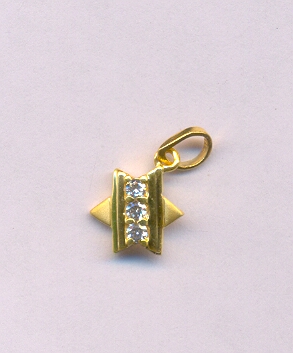GOLD PENDENT CASTING FANCY