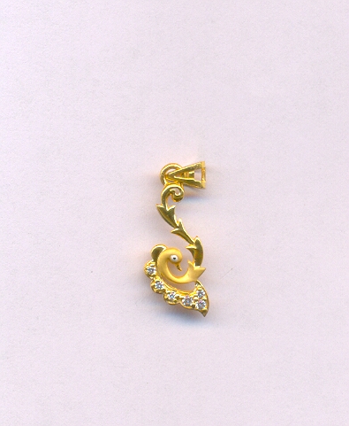 GOLD PENDENT CASTING FANCY