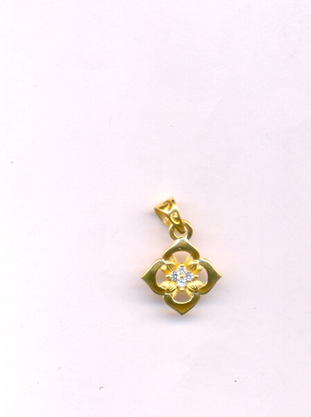 GOLD PENDENT CASTING FANCY