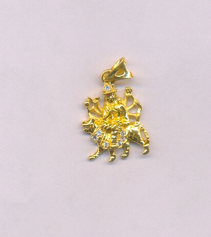 GOLD PENDENT CASTING FANCY