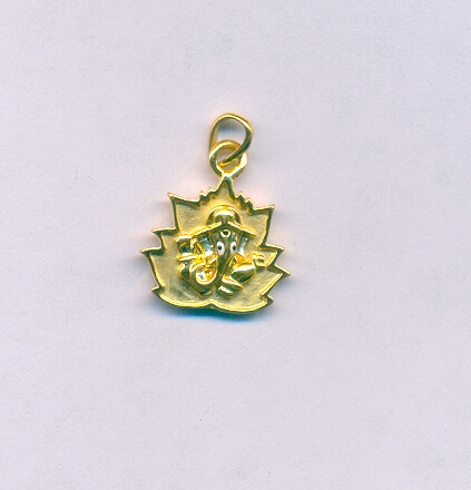 GOLD PENDENT CASTING FANCY