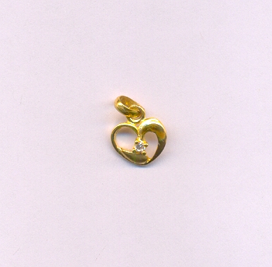 GOLD PENDENT CASTING FANCY