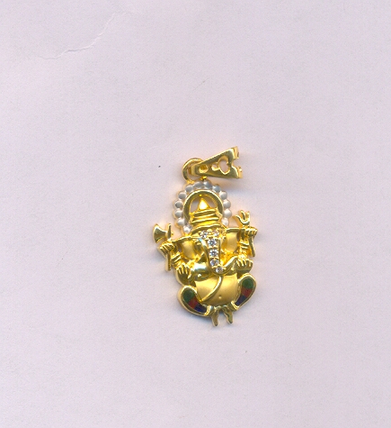GOLD PENDENT CASTING FANCY