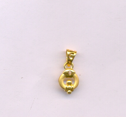 GOLD PENDENT CASTING FANCY