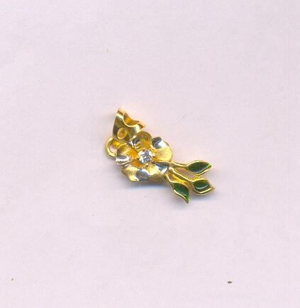 GOLD PENDENT CASTING FANCY