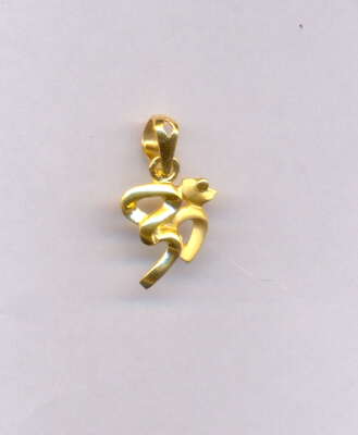 GOLD PENDENT CASTING FANCY