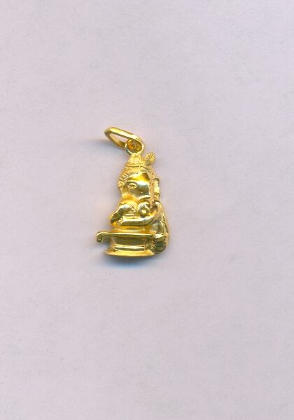 GOLD PENDENT CASTING FANCY