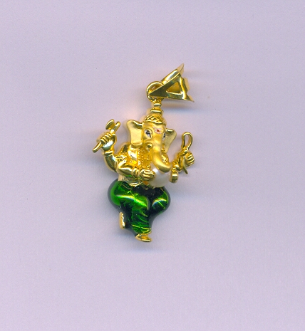 GOLD PENDENT CASTING FANCY